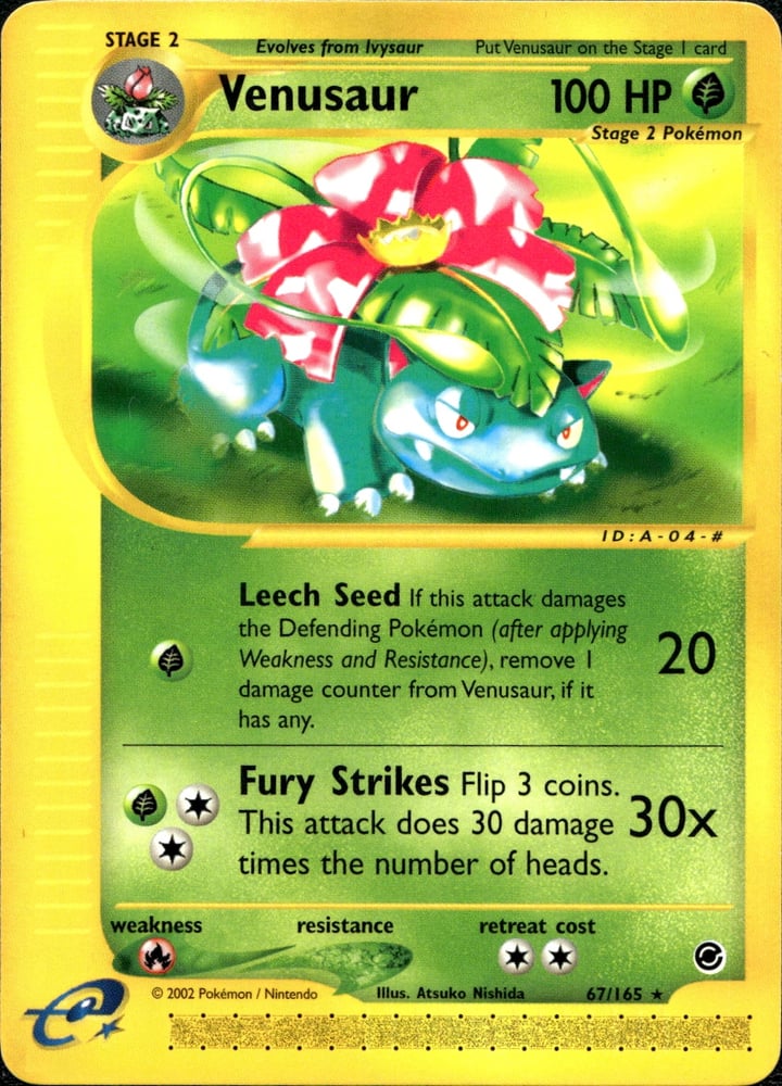 Venusaur - ECARD1 67/165