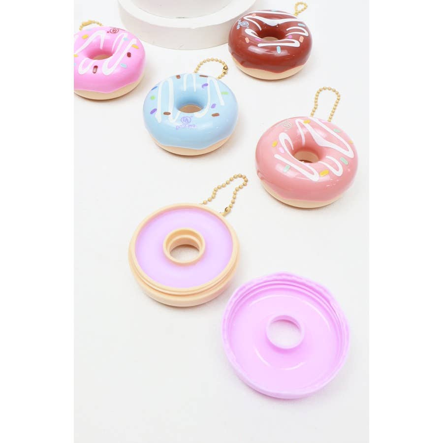 Donut Lip Balm Set: MIX COLOR, ONE