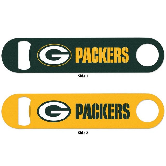 Green Bay Packers 2-Sided Stainless Steel Bottle Opener