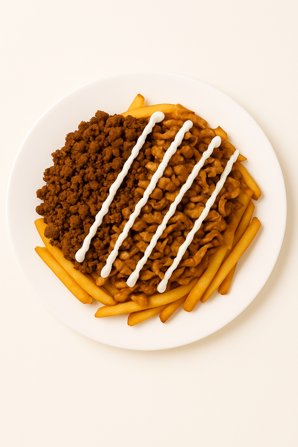 Alley Mix on Fries (Chicken and Beef)