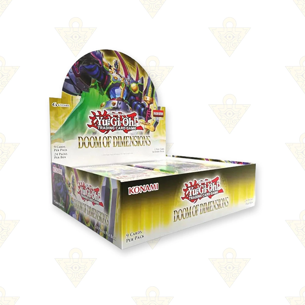 Yugioh Doom Of Dimensions Booster Box