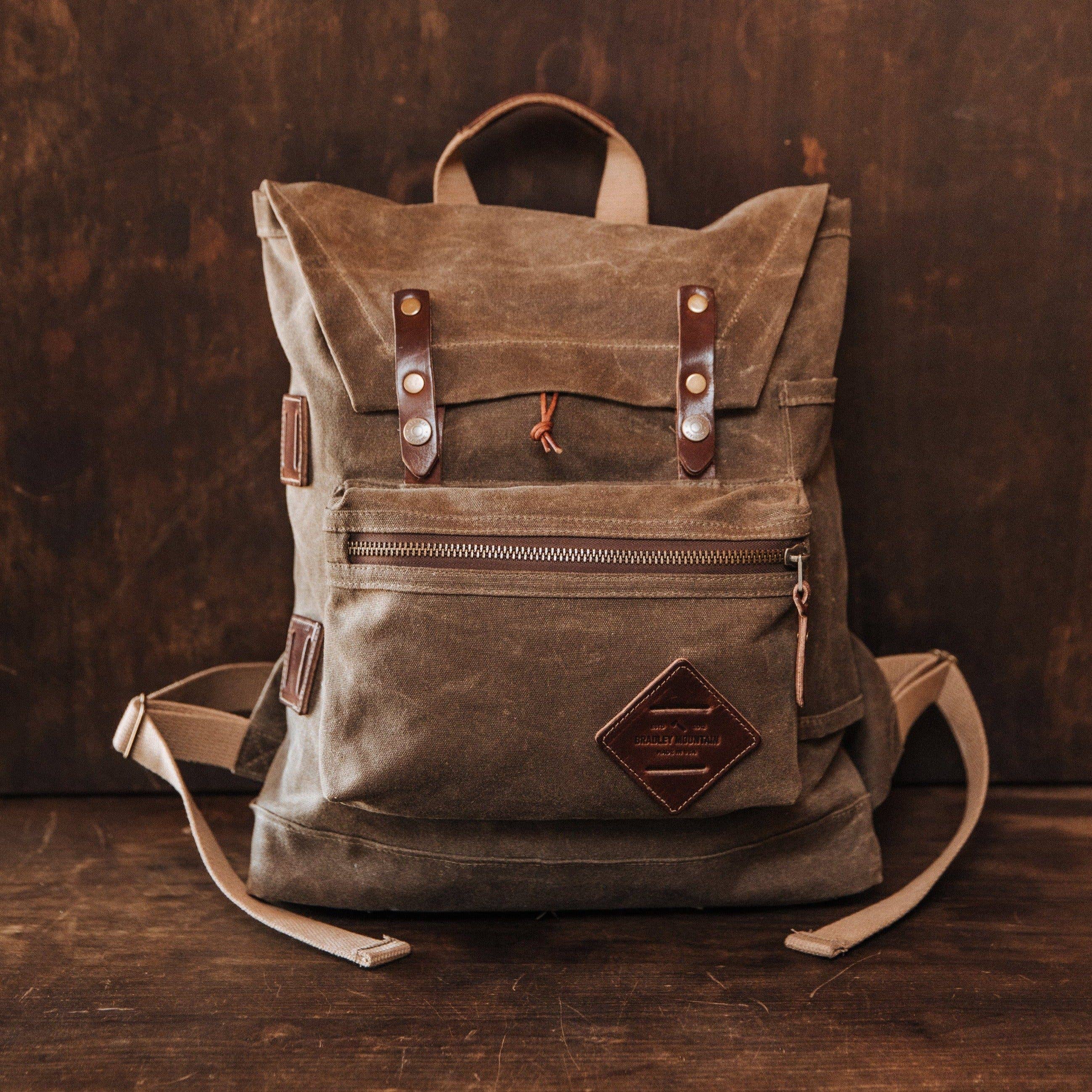 Bradley Mountain - Muir Pack/Waxed Canvas Backpack