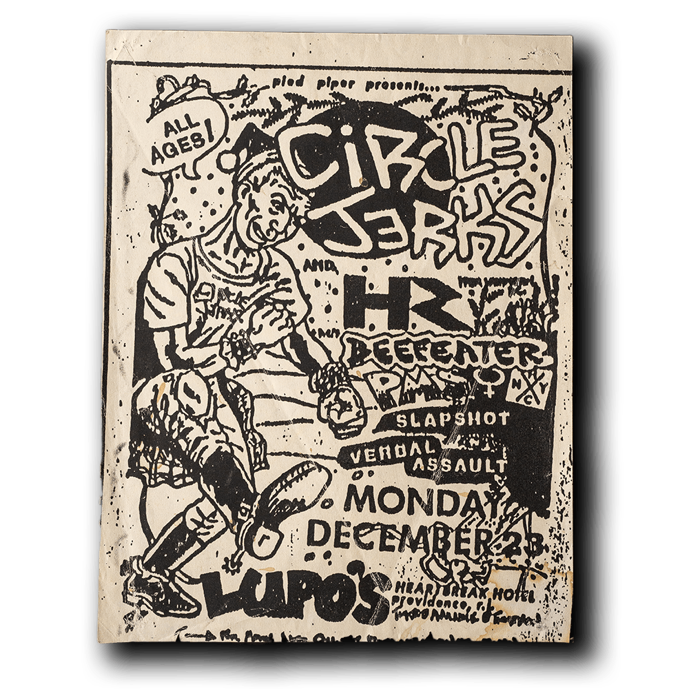 Circle Jerks -- December 23rd 1985 [Handbill]