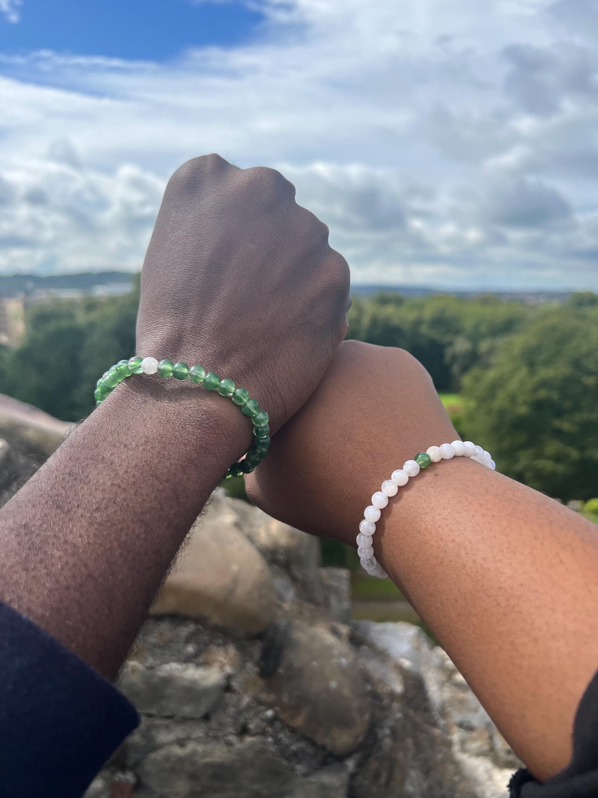 Matching Bead Bracelet Set view 4