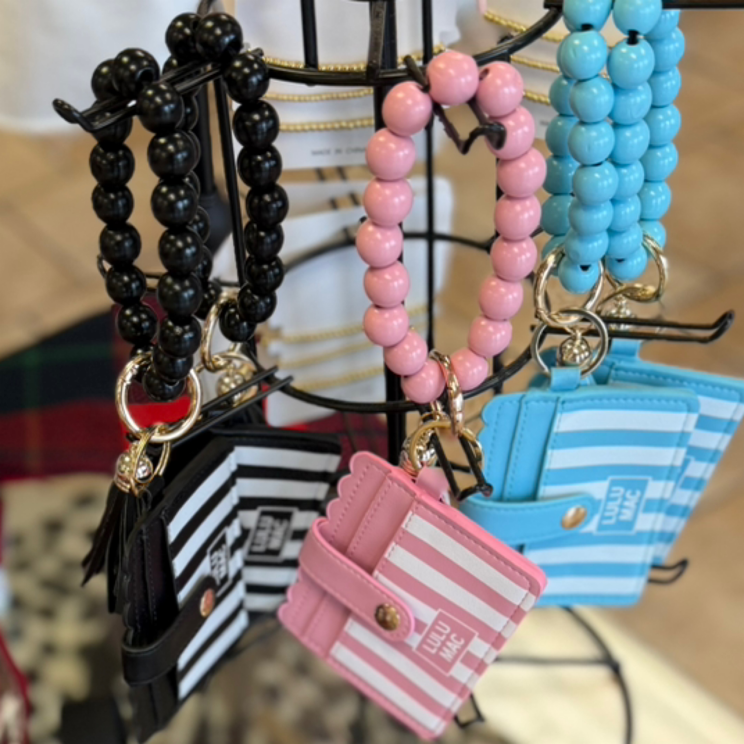 LuluMac beaded wristlet — Bama Tan boutique, Tuscaloosa AL
