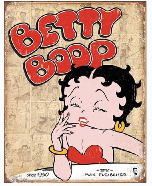 Betty Boop Retro Panels