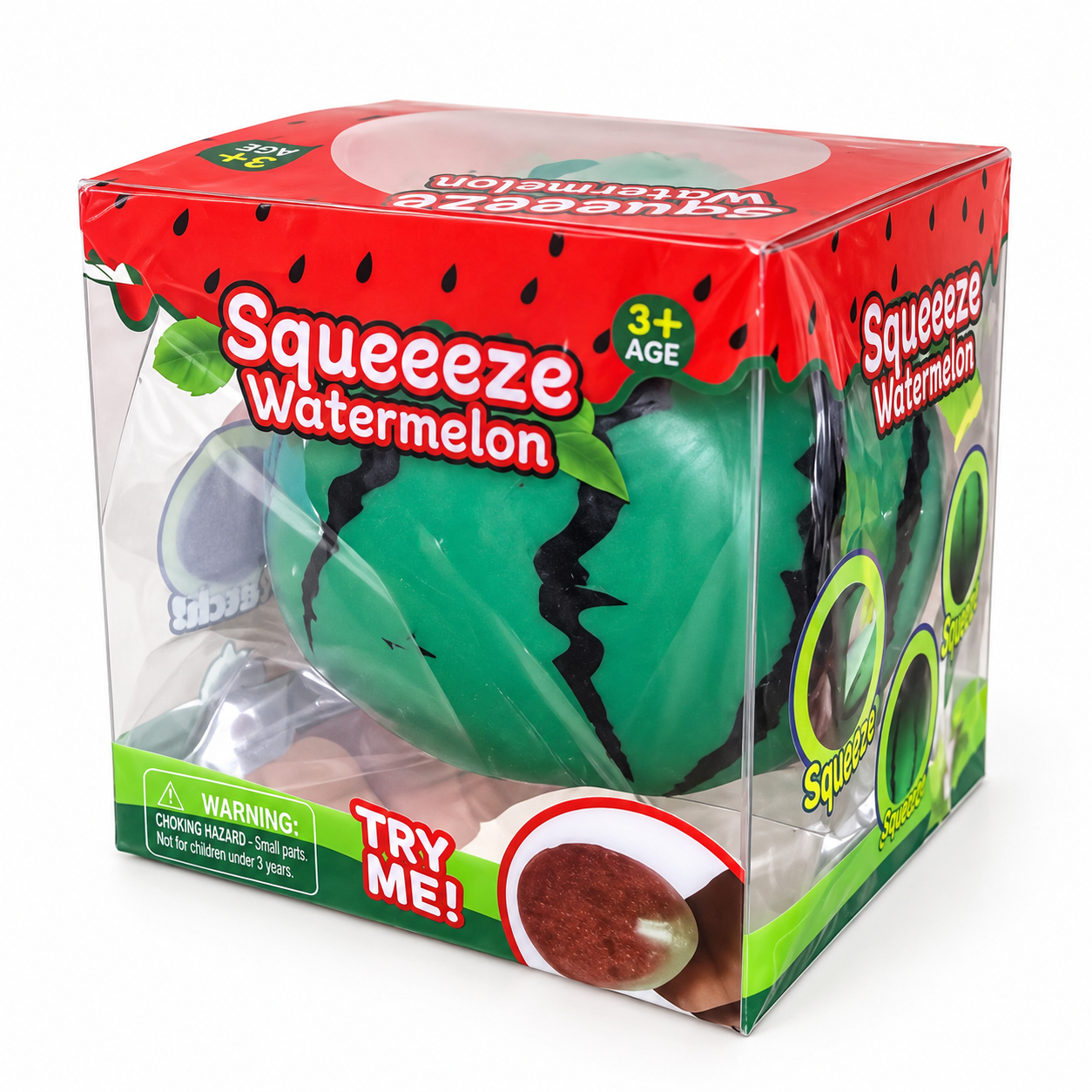 Jumbo Squeeeeze Watermelon Squishy Toy
