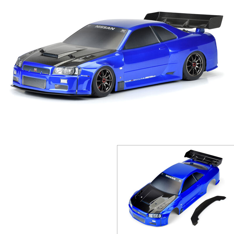 Skyline R34 Bayside Blue Body