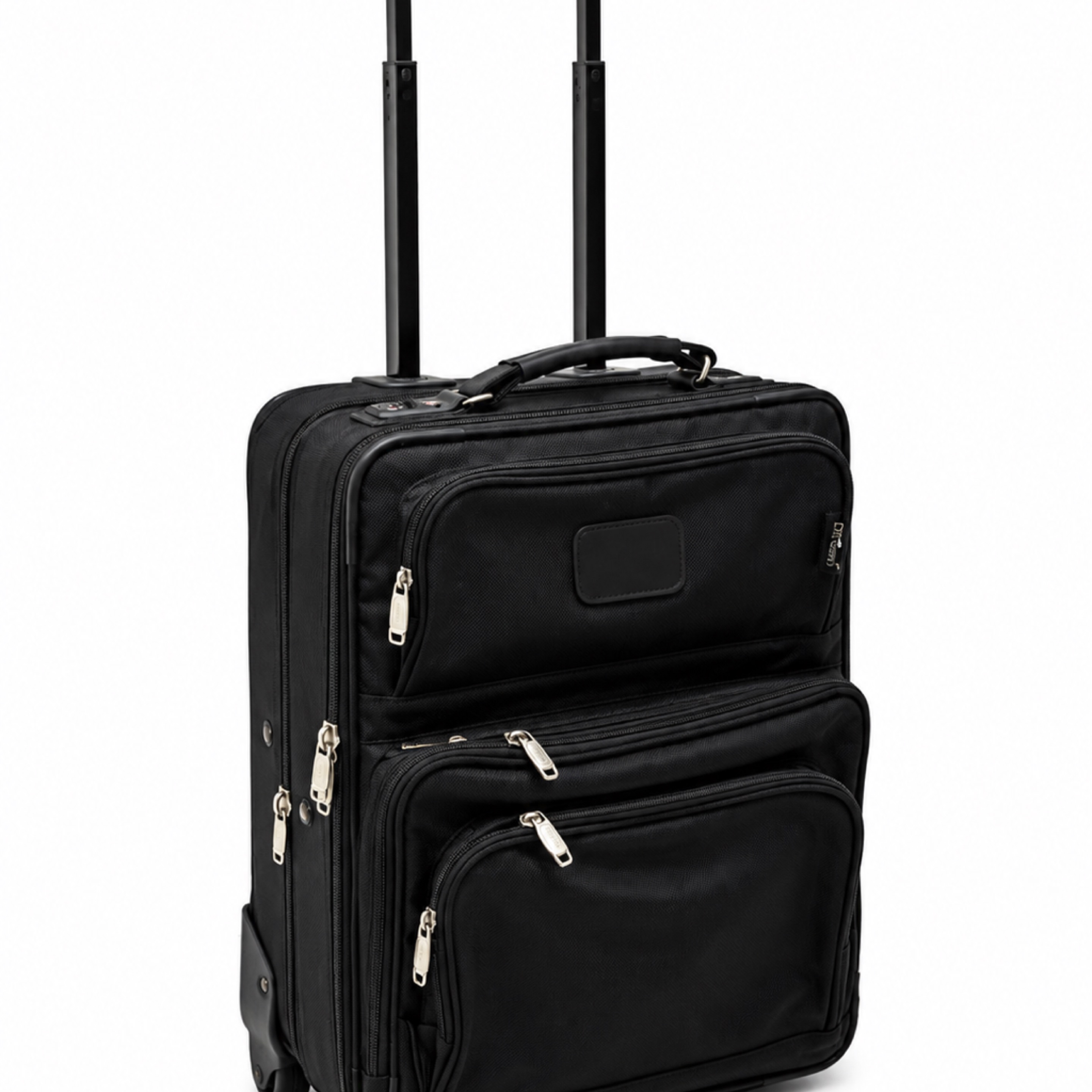 Black Rolling Travel Carry-On Suitcase