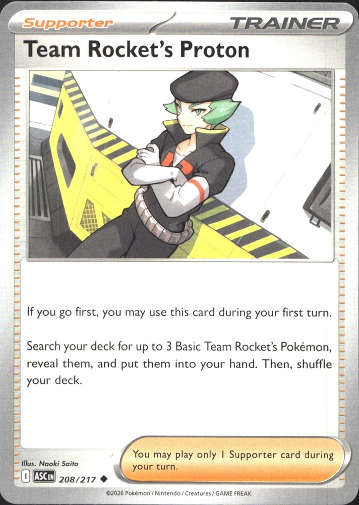 Team Rocket's Proton - ME02.5 208/217