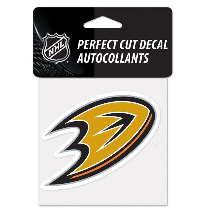 Anaheim Ducks Retro Perfect Cut Decal 4x4"