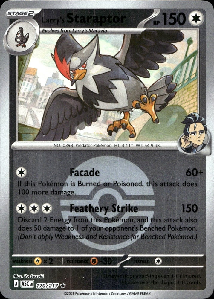 Larry's Staraptor - ME02.5 170/217