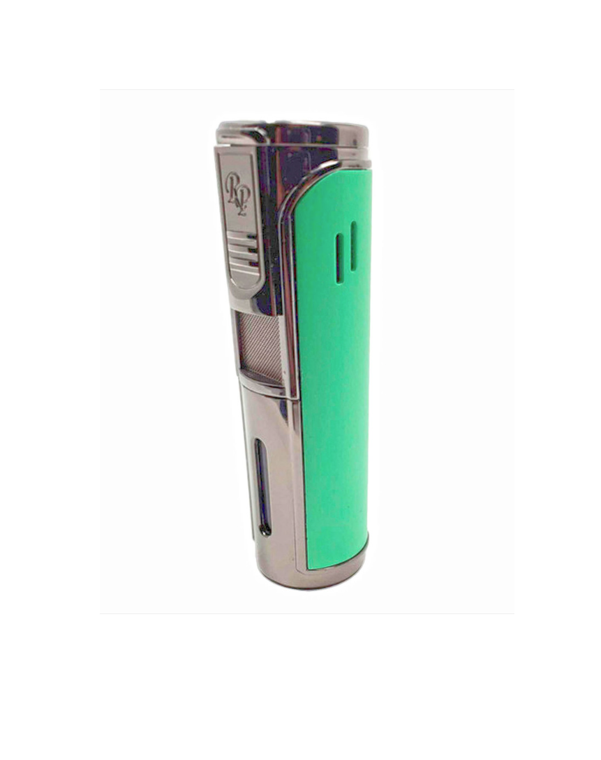 Rocky Patel Lighter Envoy Gunmetal & Sea Foam Green