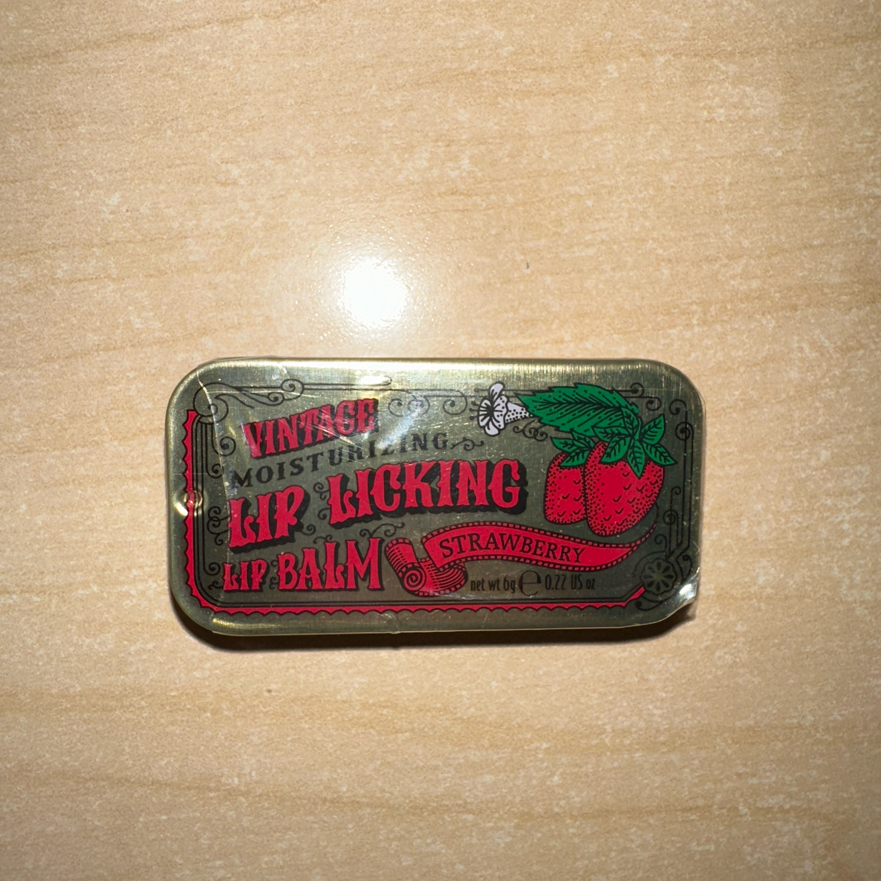 Strawberry-Lip Licking Balm