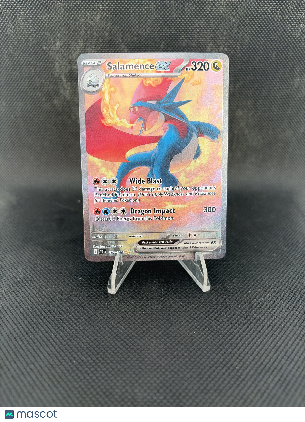 2025 Journey Together Salamence EX 187/159