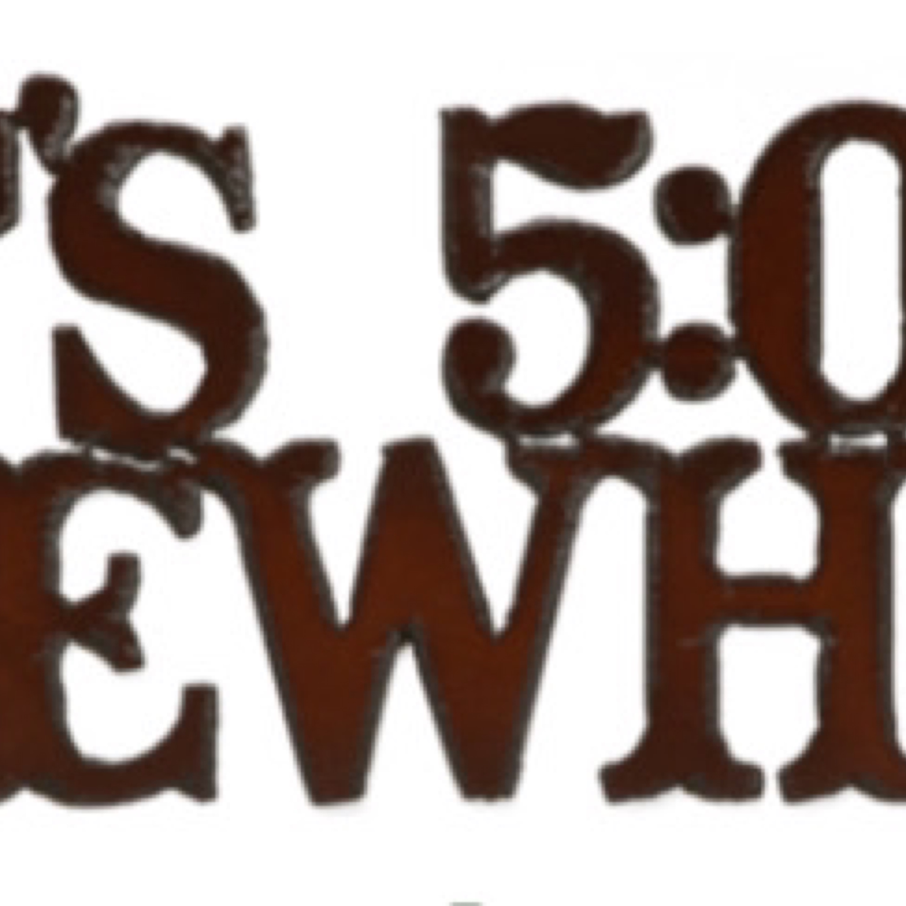 Metal Sign - "It's 5:00 Somwhere"