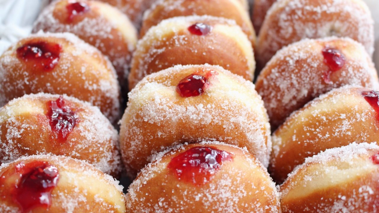 Raspberry Donut