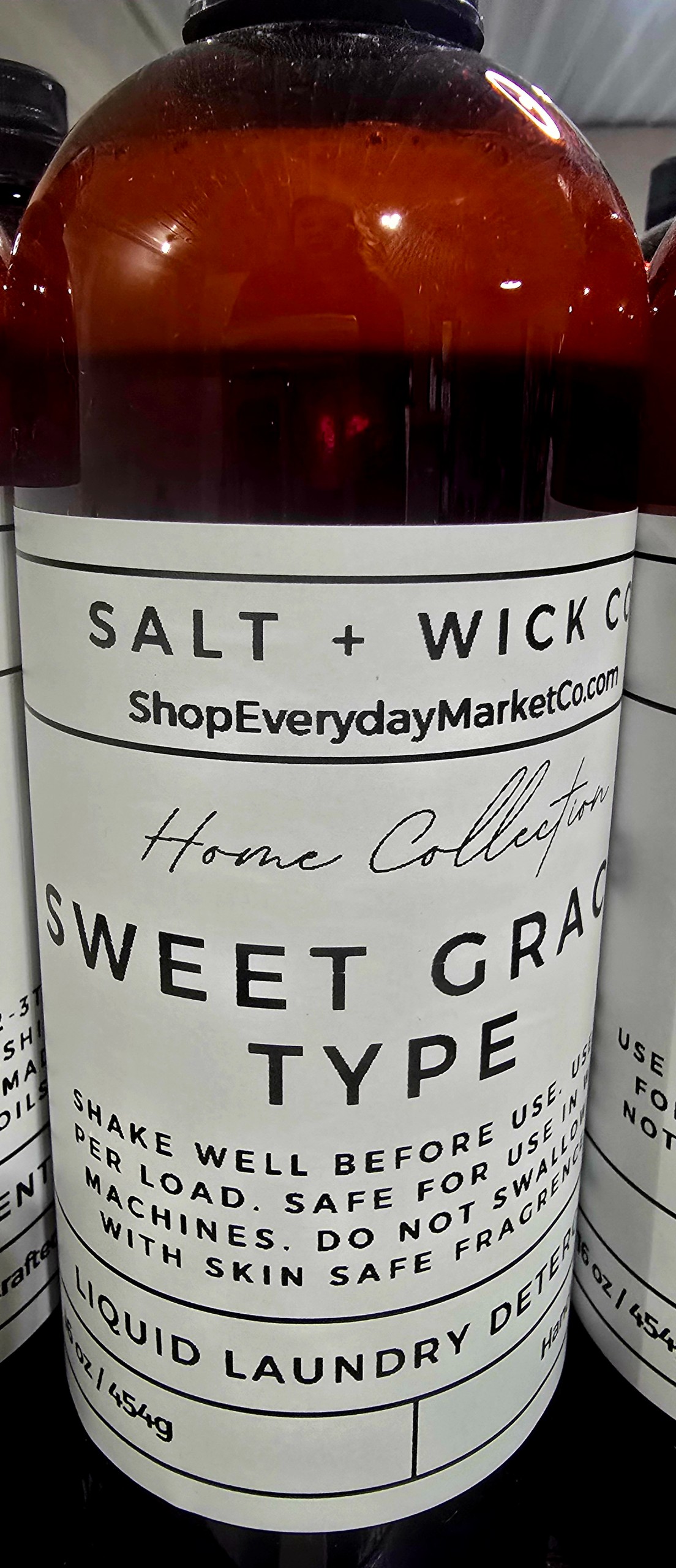 Natural Liquid Laundry Detergent - Sweet Grace Type
