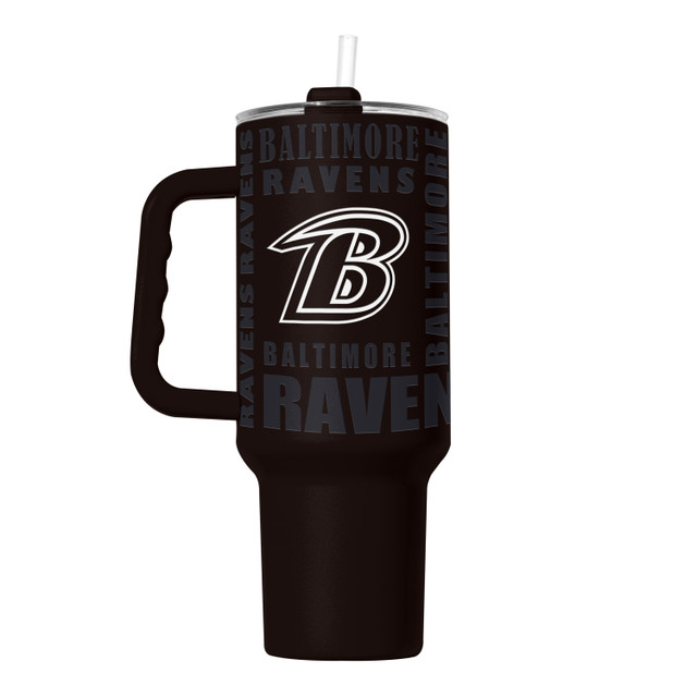 Baltimore Ravens Powdercoat Replay Tumbler 40oz