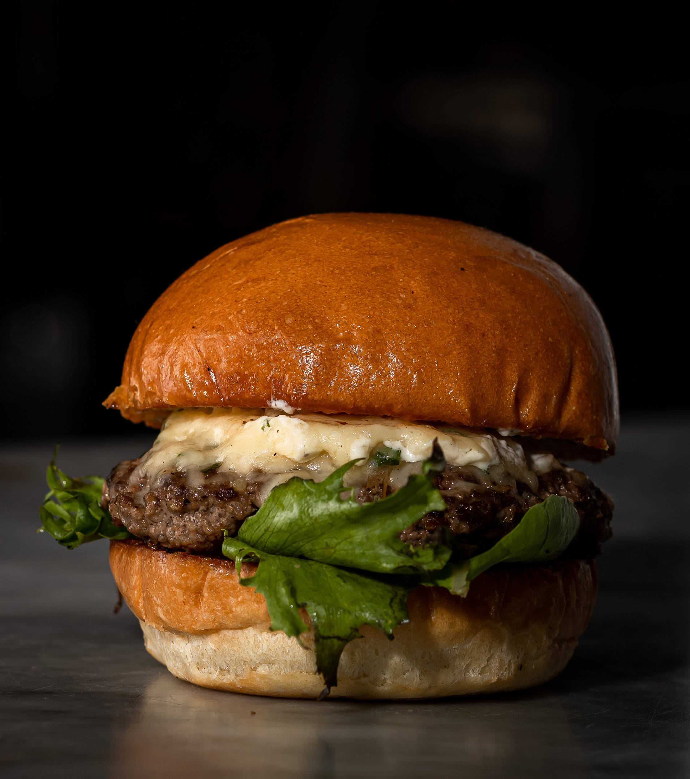 Black Truffle Parmesan Burger