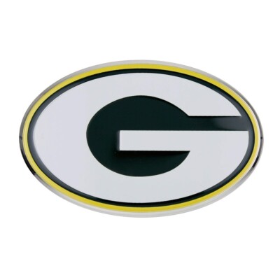 Green Bay Packers Color Auto Emblem