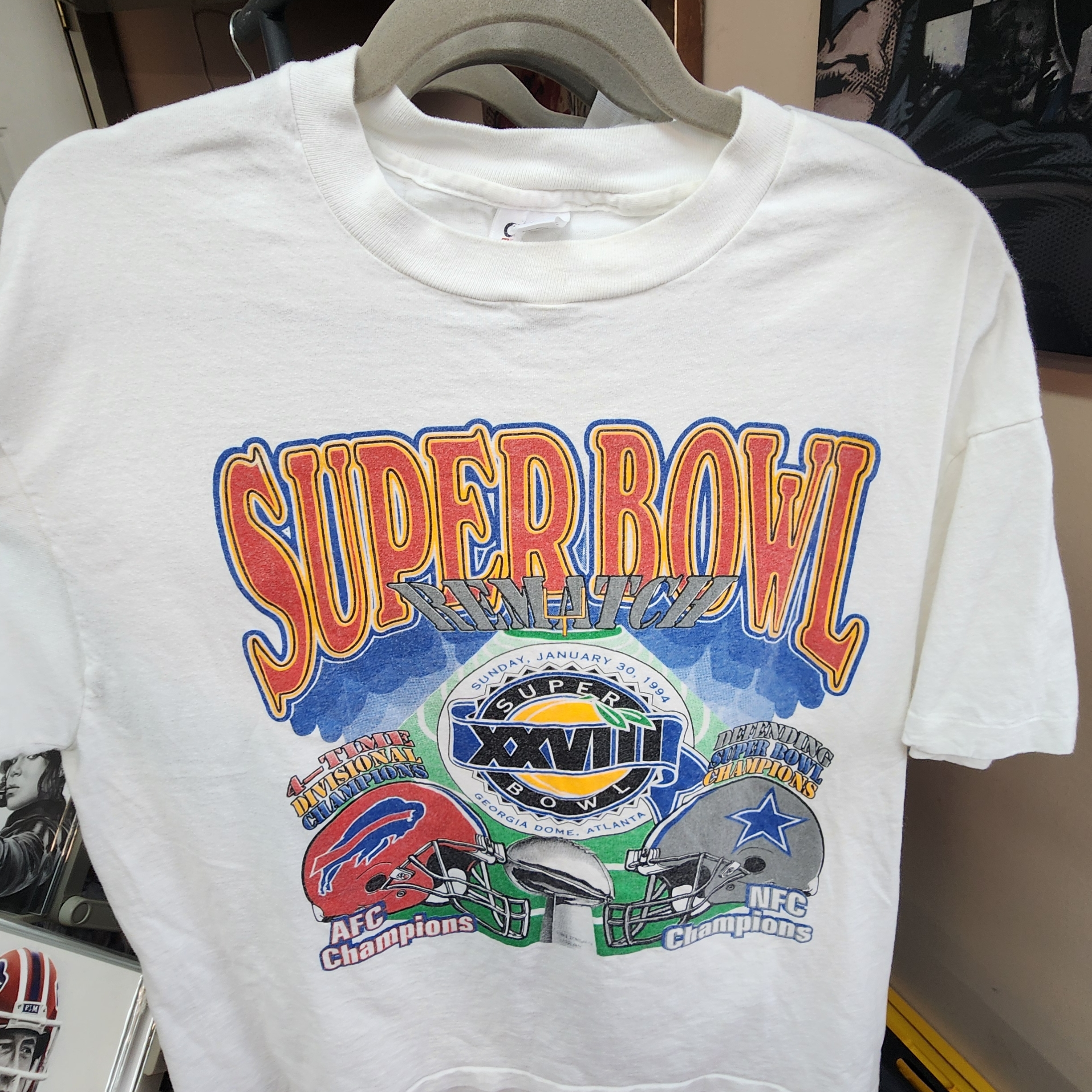 Double Hit Super bowl Tee