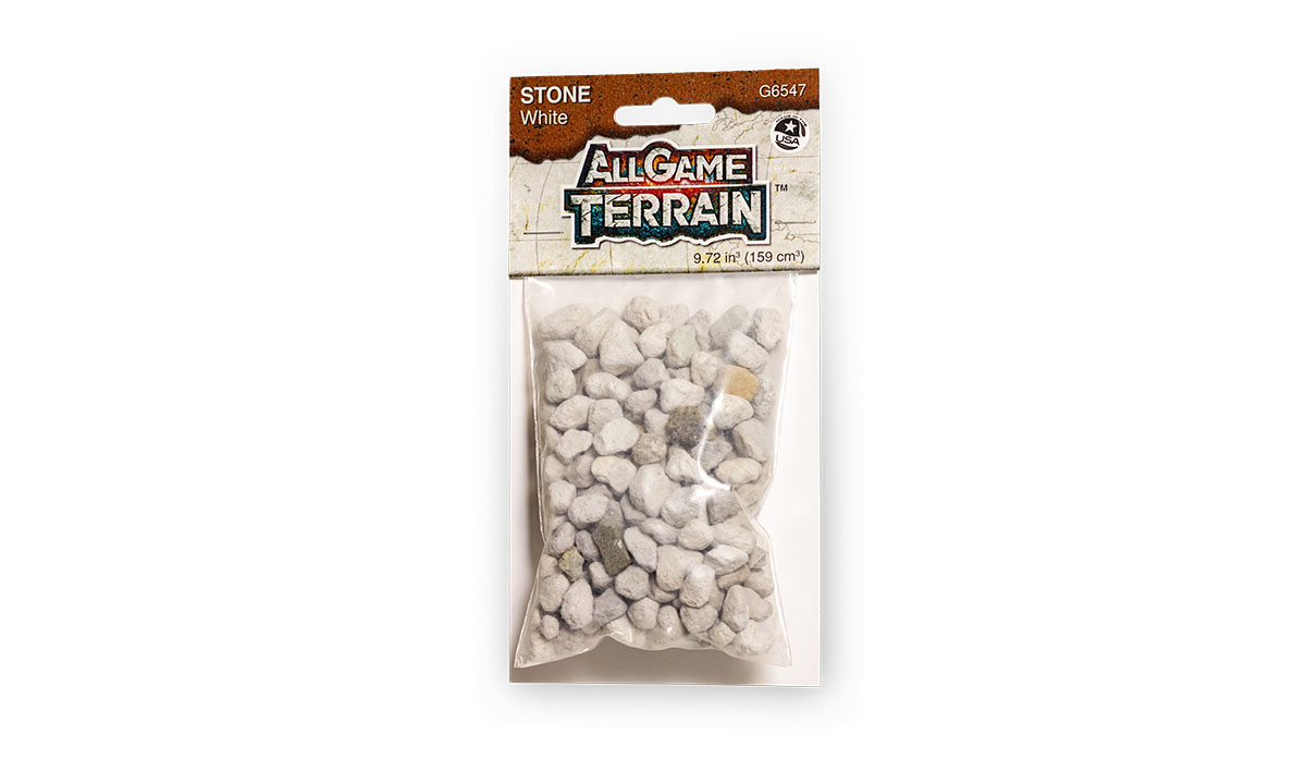 All Game Terrain White Stone G6547