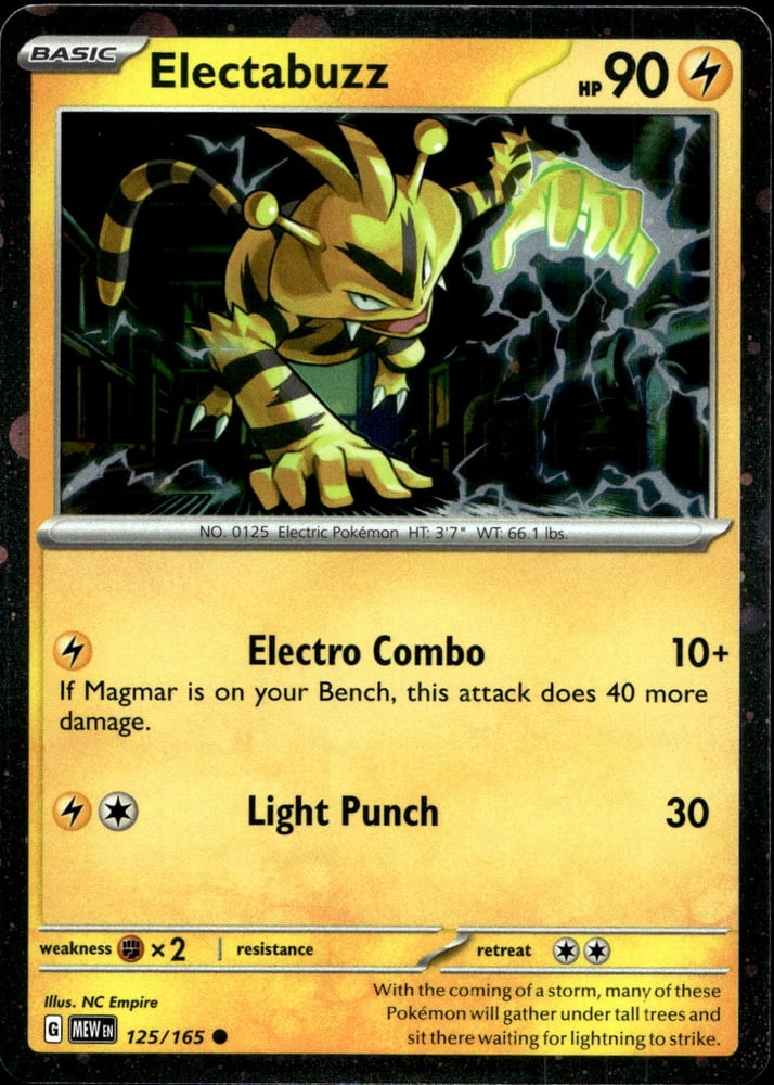 Electabuzz - SV03.5 125/165