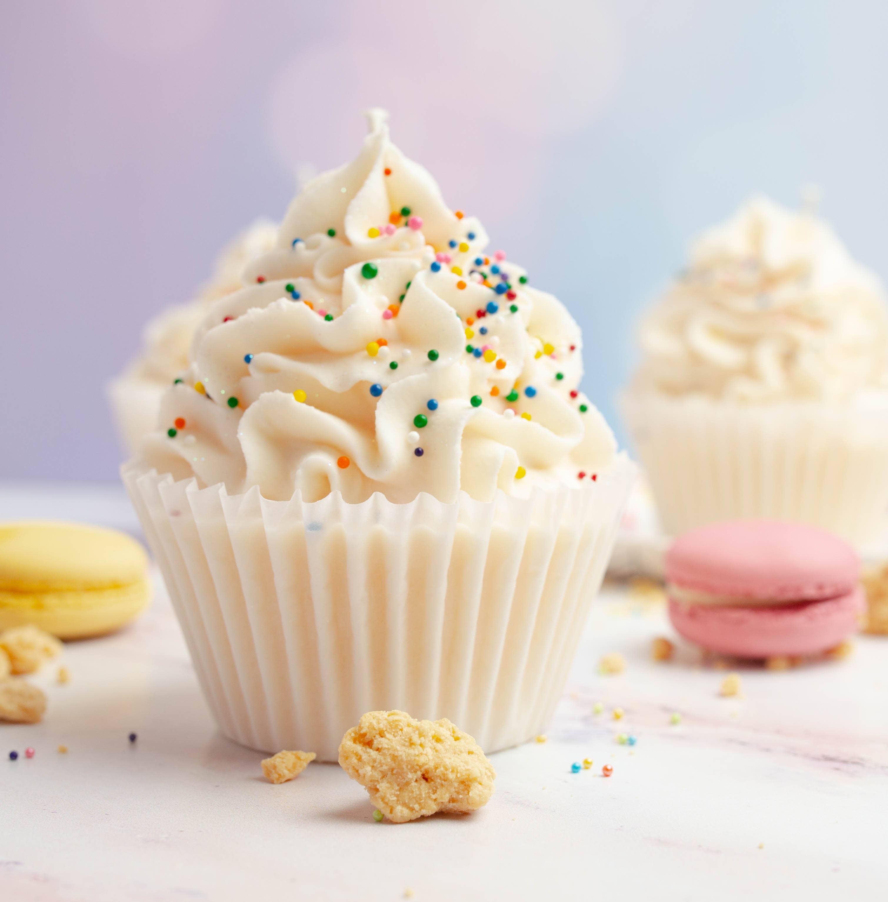Vanilla Cupcake Candle