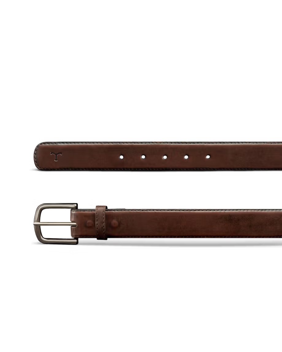 Tecovas Men's Cowhide Belt Ice Tea