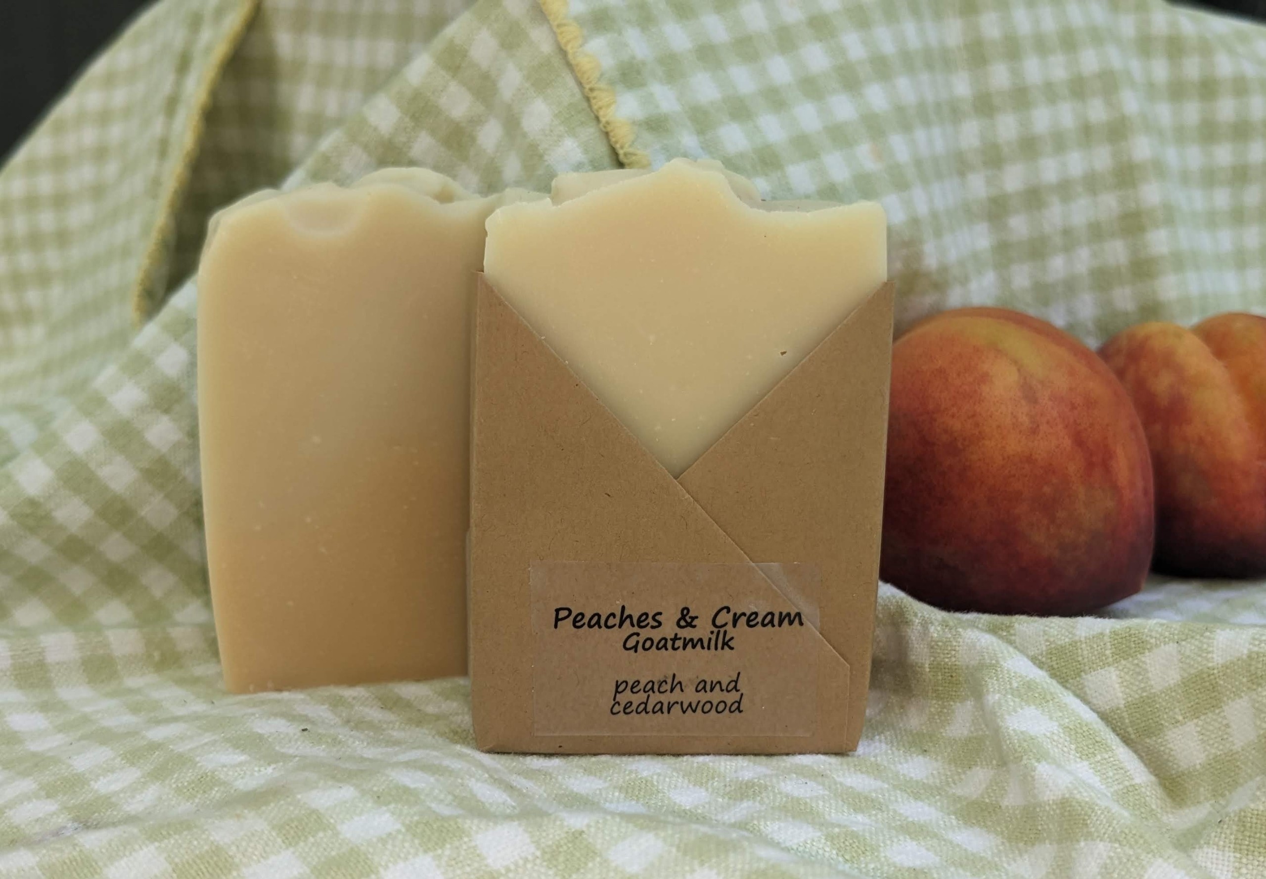 Peaches & Cream Goat Milk Soap