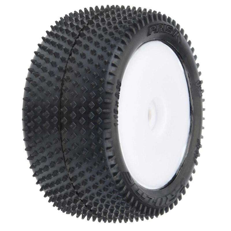 Prism Carpet Mini B Tires White (PRO829713)