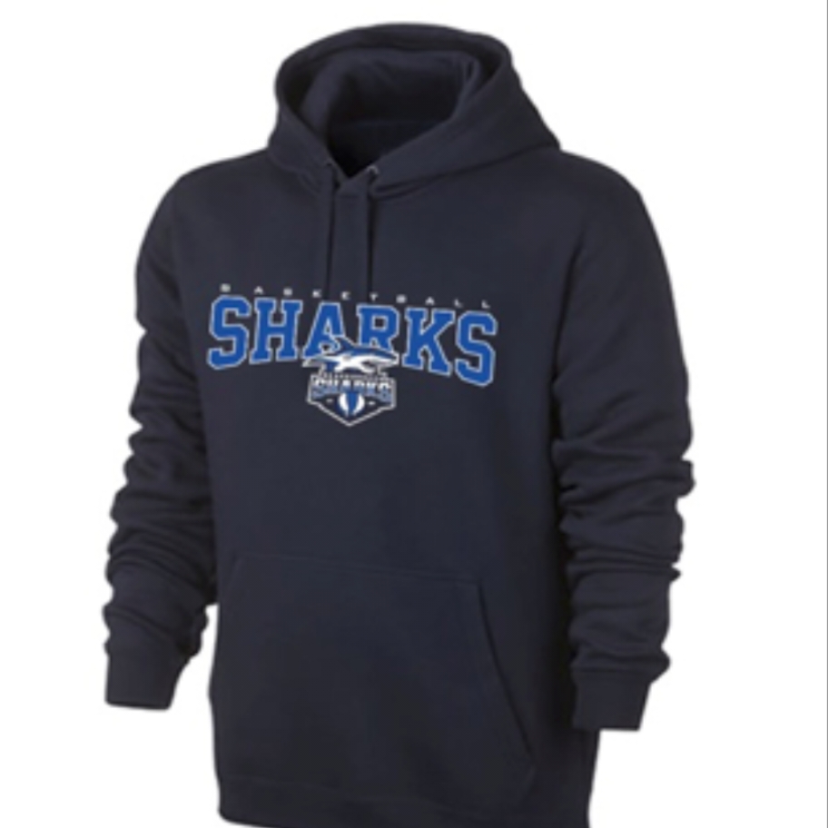 Sharks cotton hoodie
