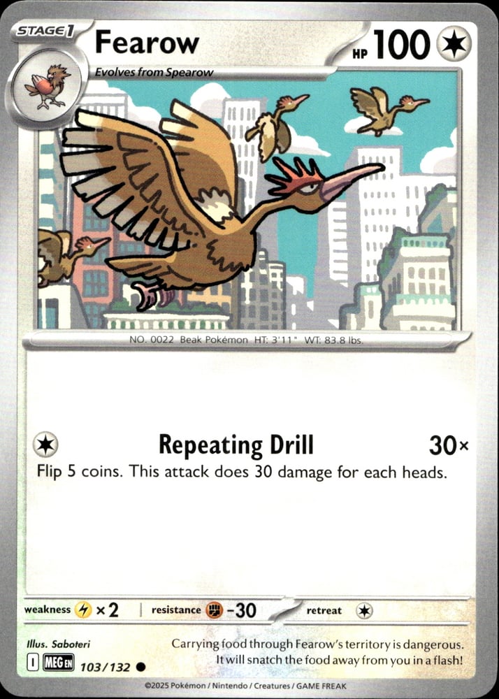 Fearow - ME01 103/132