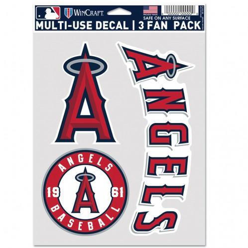 Los Angeles Angels Multi Use 3 Pack Fan Decals