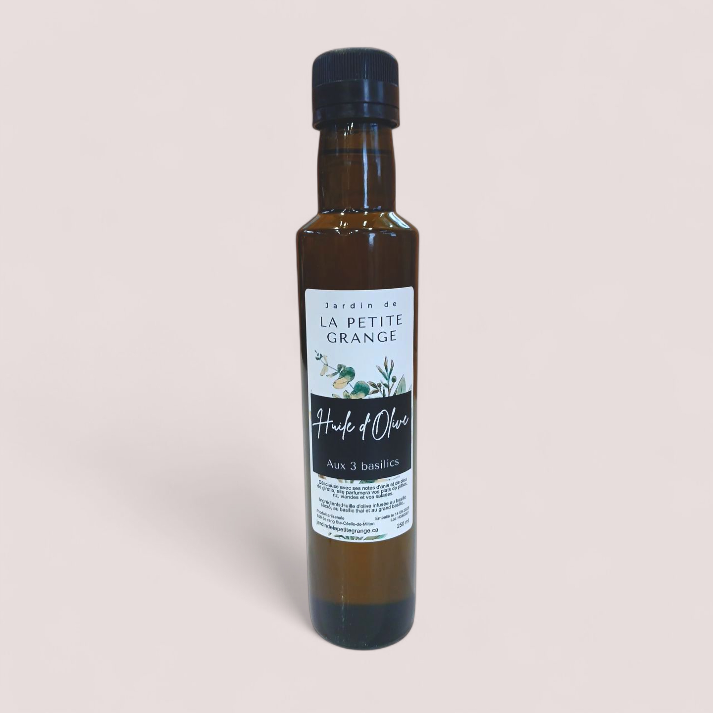 Huile Aux 3 Basilics
