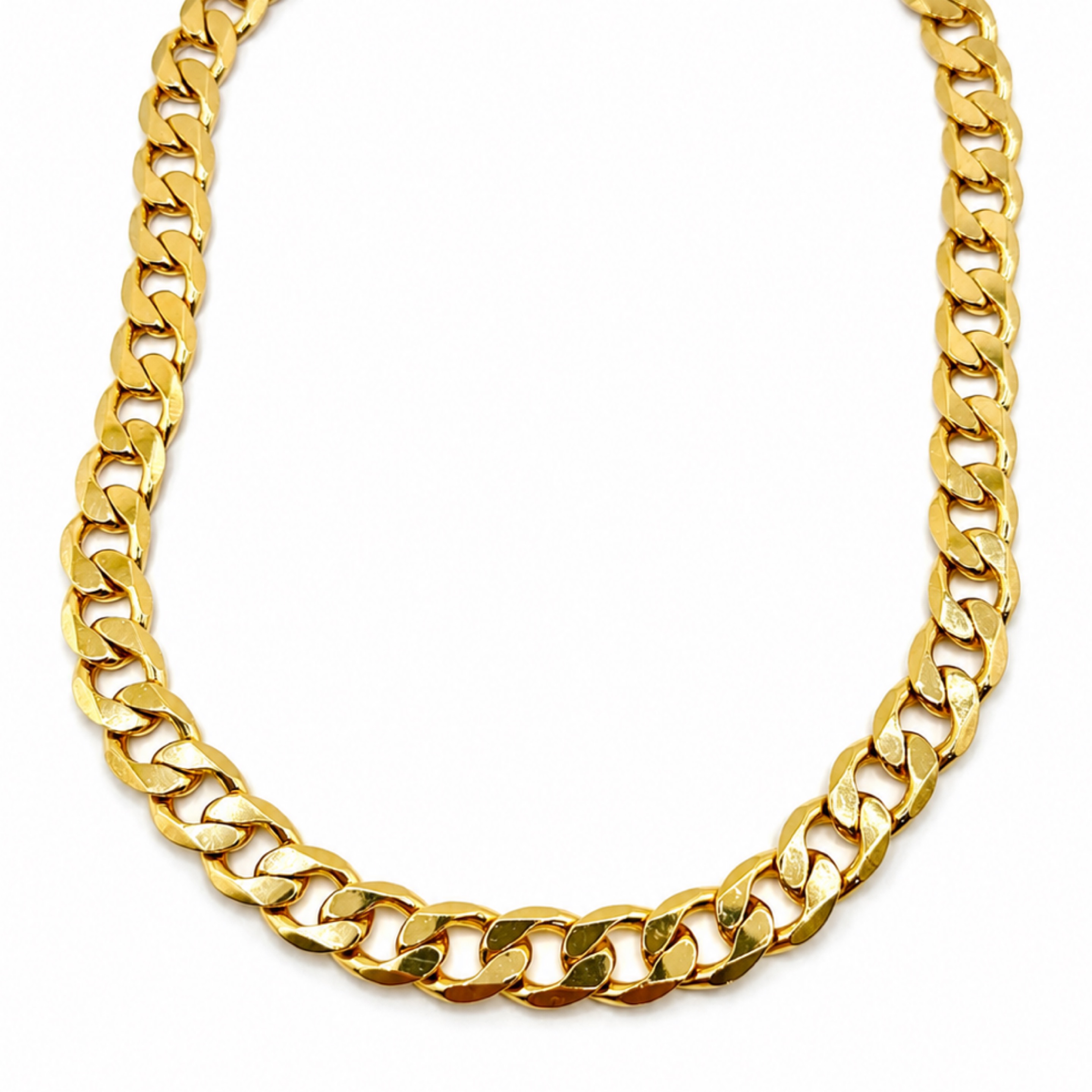 20” Curb Cuban Gold/12mm