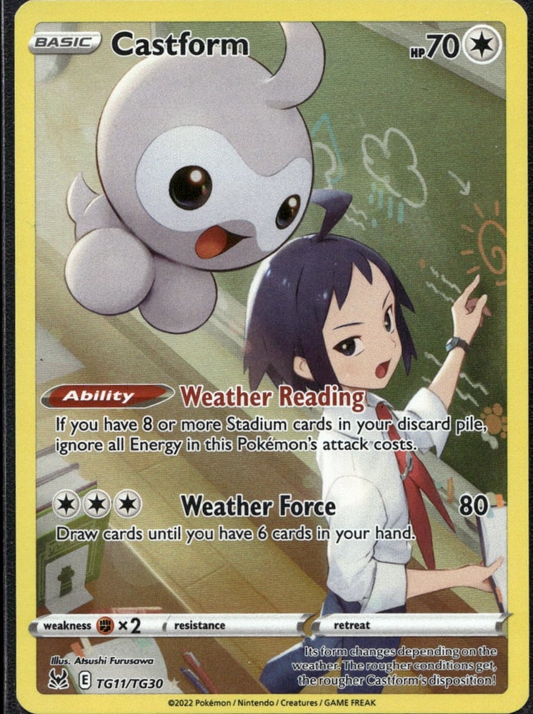 Castform - SWSH11TG TG11/30