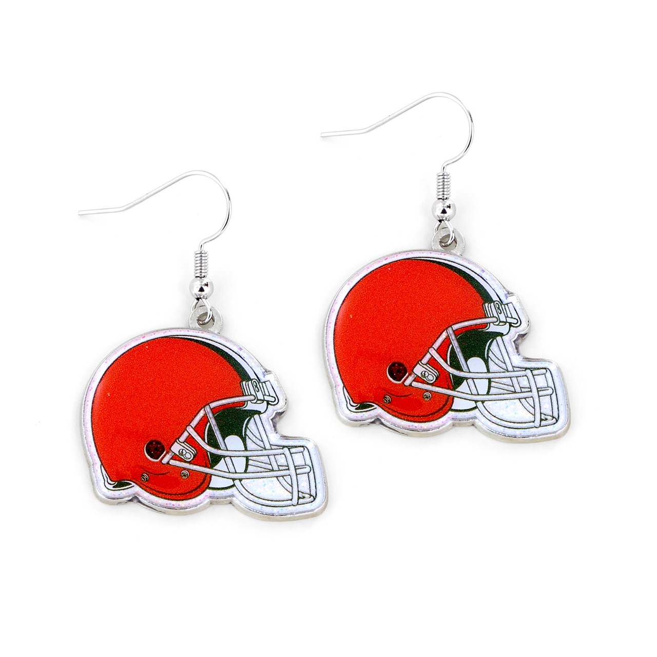Cleveland Browns Glitter Dazzle Earrings