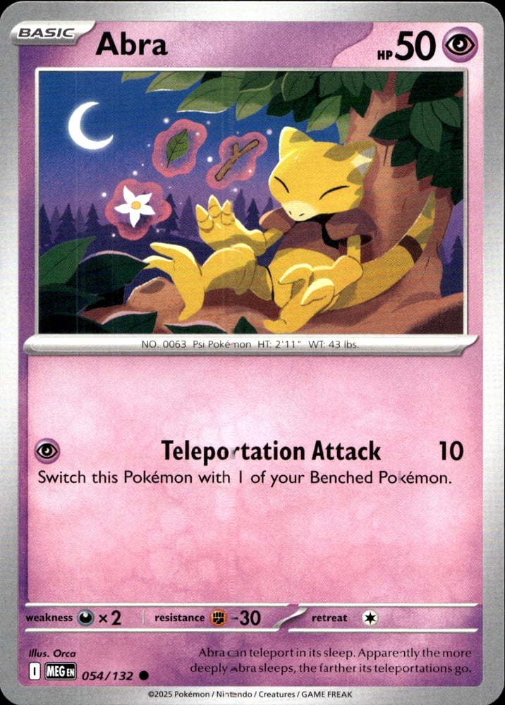 Abra - ME01 54/132