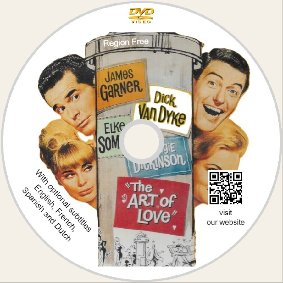 The Art of Love (1965) Dick Van Dyke. DVD