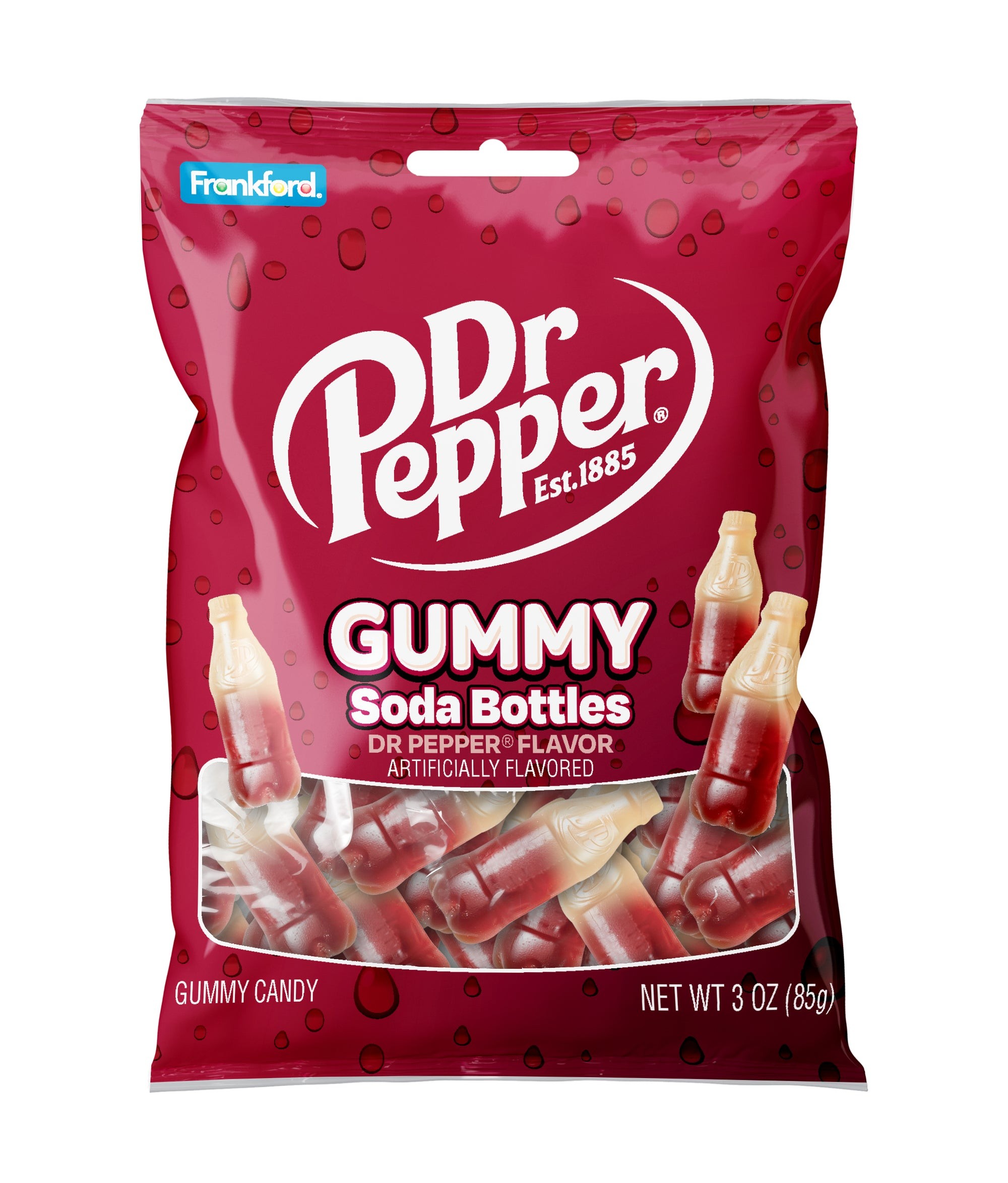 Frankford Dr. Pepper Gummy Cola Bottles 4.5oz 12ct