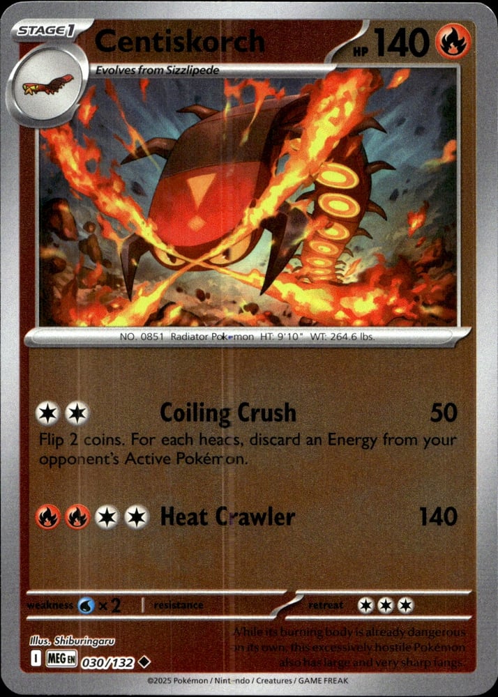 Centiskorch - ME01 30/132