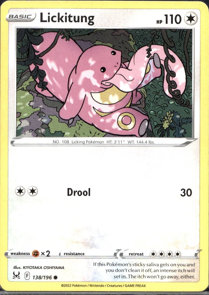 Lickitung - SWSH11 138/196