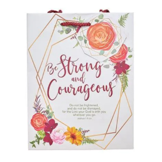Gift Bag - Strong & Courageous