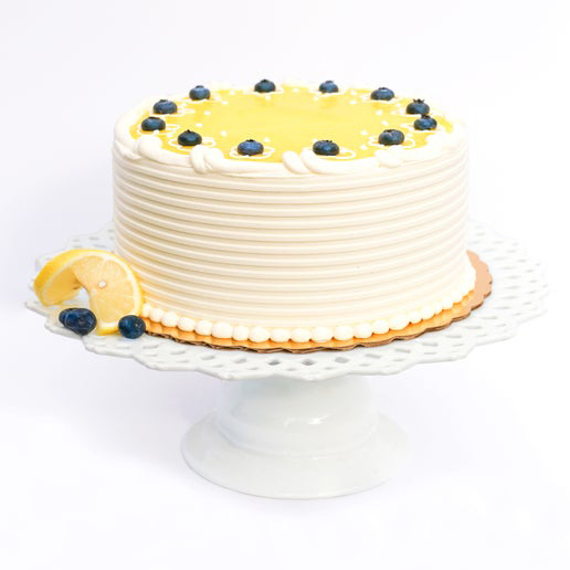 8" Lemon Blueberry Cake