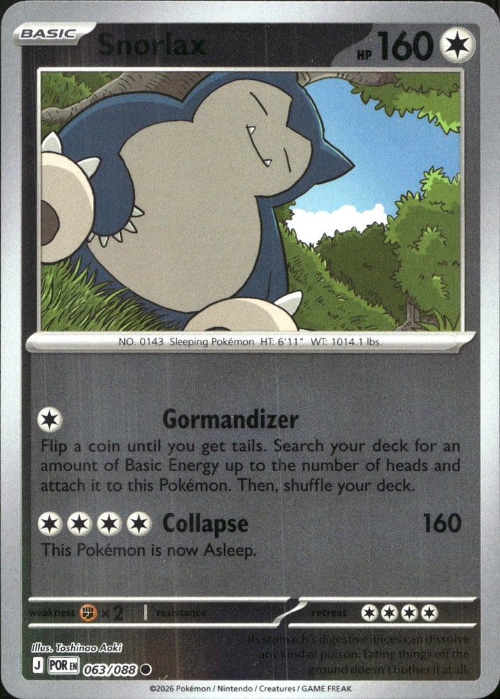 Snorlax - ME03 63/88