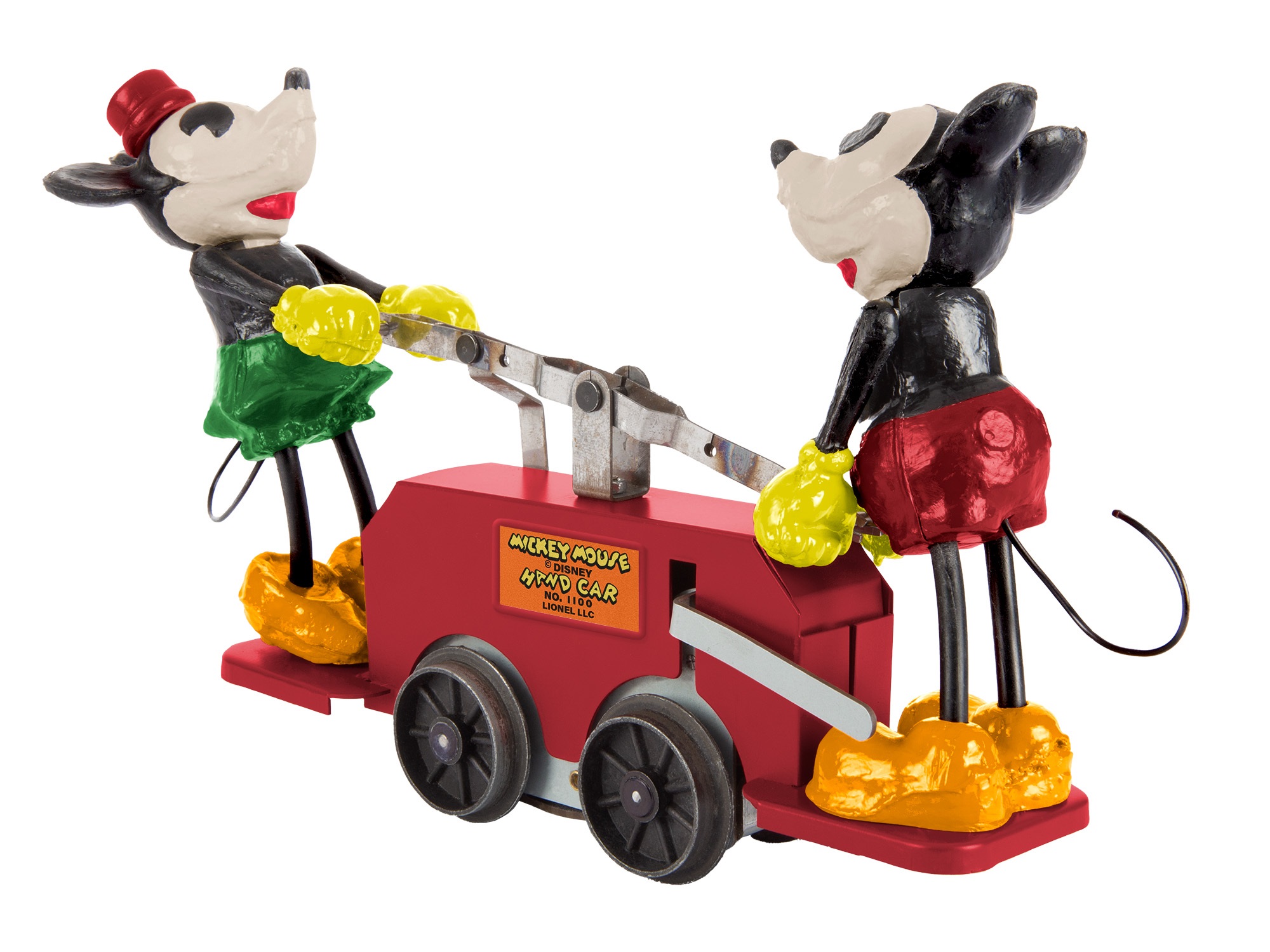Mickey And Minnie Handcar Set 2335190