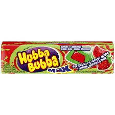 Hubba Bubba Strawberry Watermelon Gum 12 pack