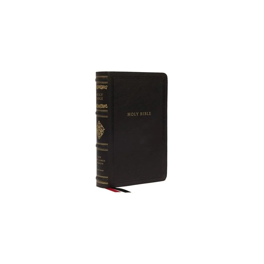 NKJV, Personal Size Reference Bible, Sovereign Collection, Leathersoft, Black, Red Letter, Comfort Print: Holy Bible, New King James Version by Thomas Nelson